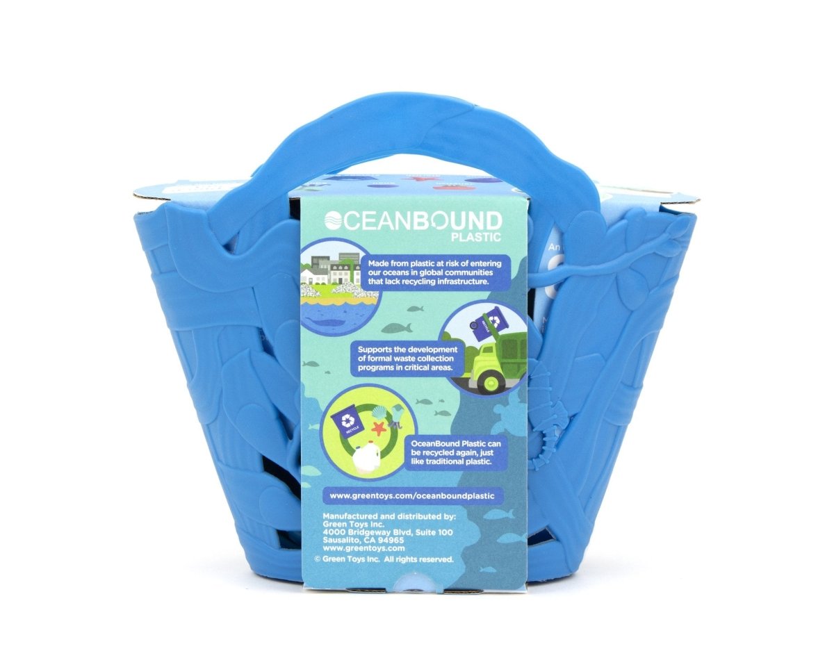 Juguetes, moldes y cesta (Plastico reciclado) - Casa de Fieras