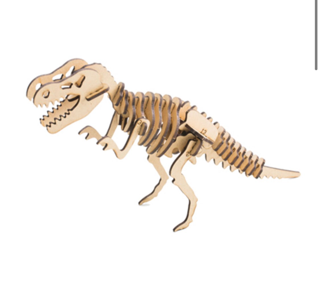 Kit construye y modela T-Rex - Casa de Fieras