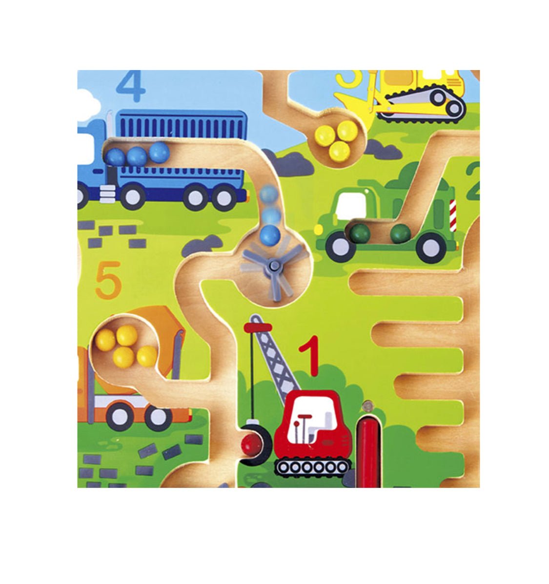 Laberinto números - Casa de Fieras