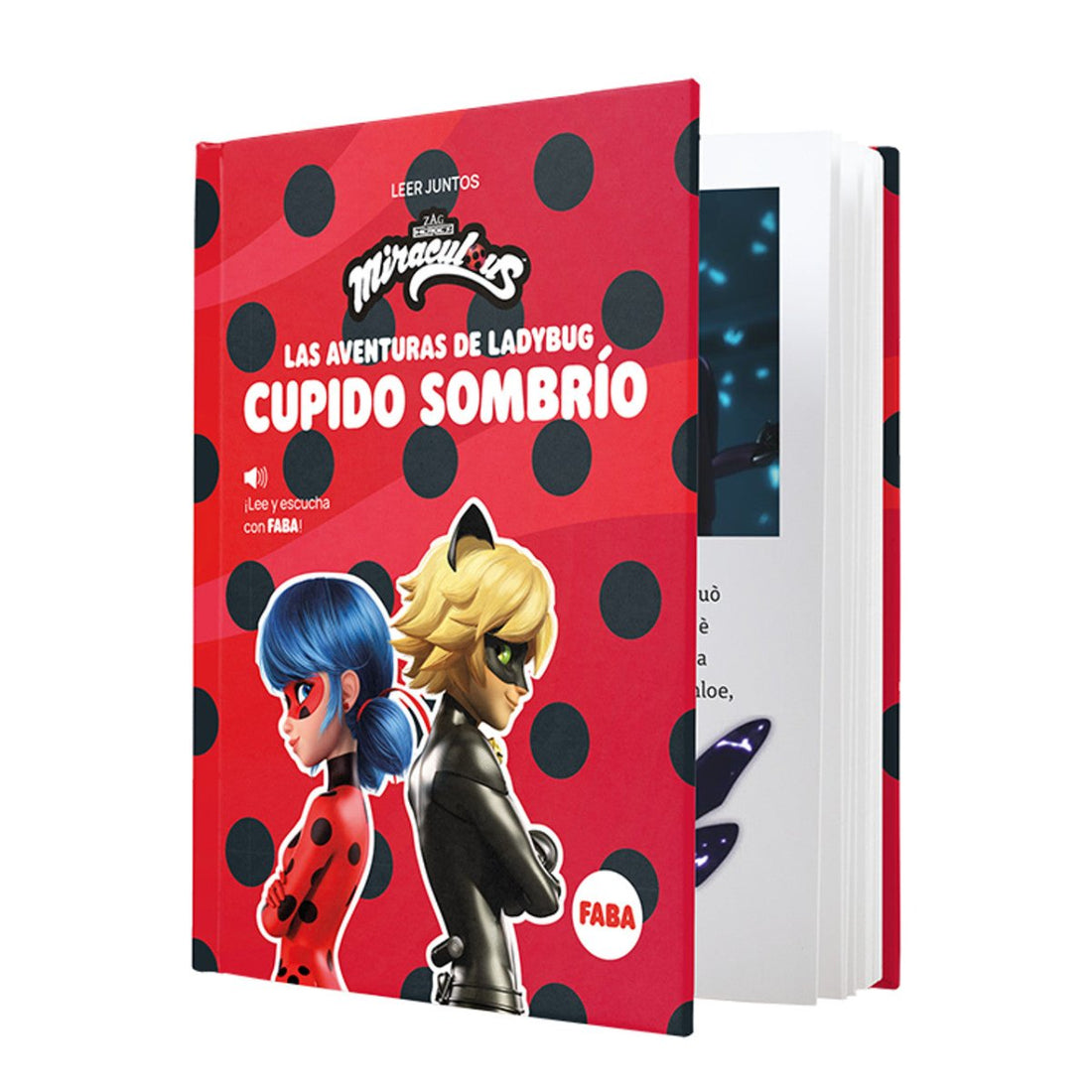 Libro sonoro - Las aventuras de Ladybug: Cupido Sombrío - Casa de Fieras