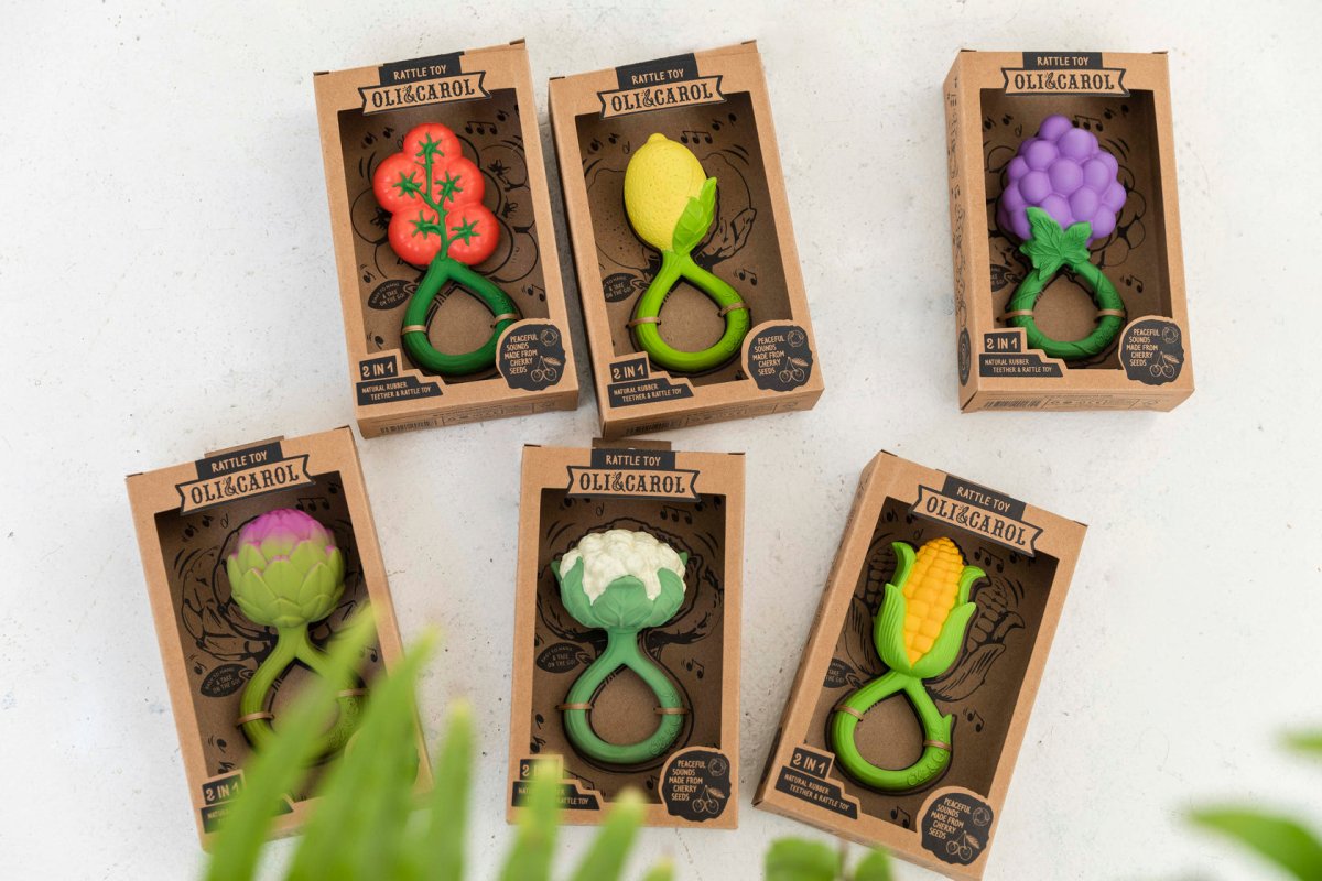 Limón (mordedor + sonajero natural) - Casa de Fieras