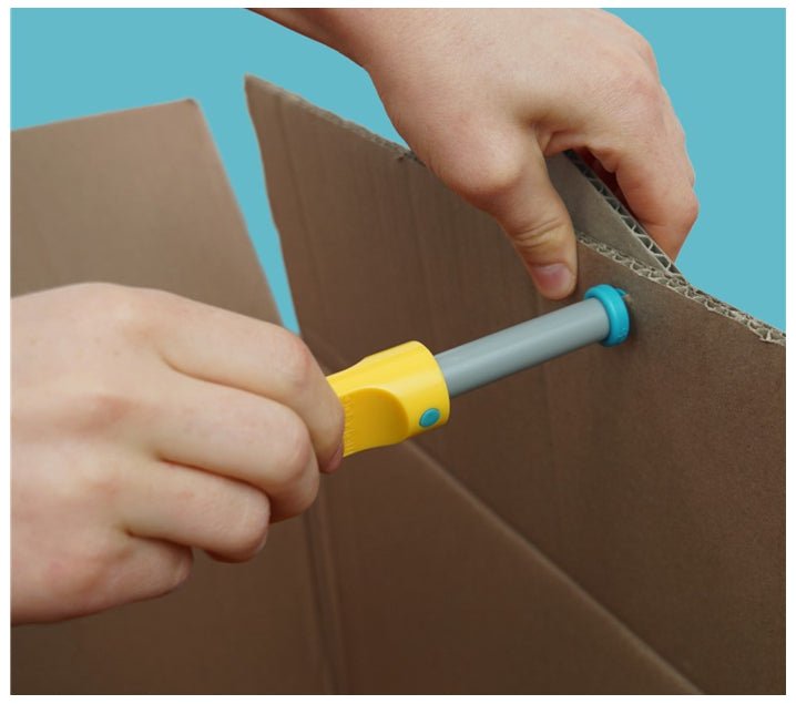 Makedo - Kit EXPLORE - 50 pcs (herramientas para construir con cartón) - Casa de Fieras