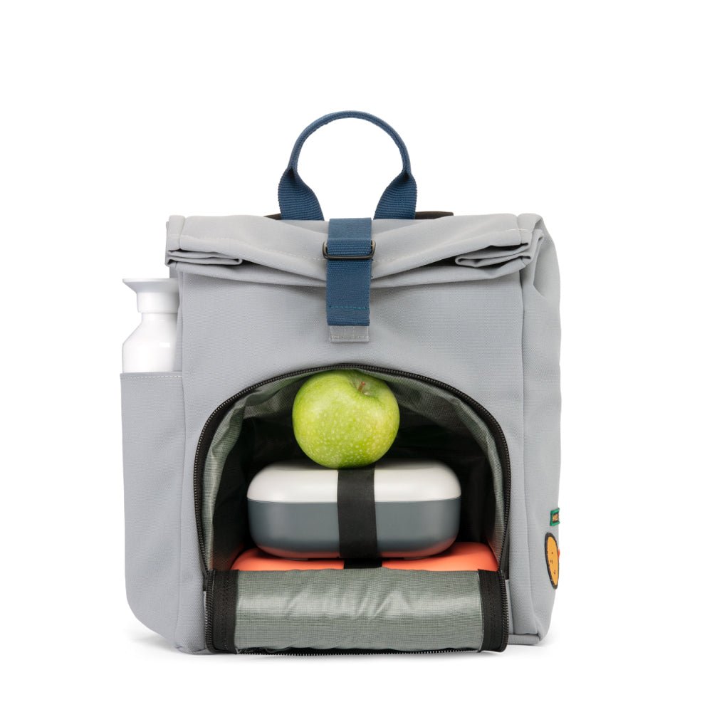 Mochila Dusq (M) - Negra asa Naranja - Casa de Fieras