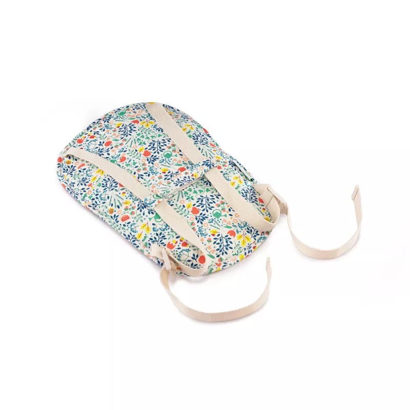 Mochila Portabebes (muñecas) - Flores Liberty - Casa de Fieras
