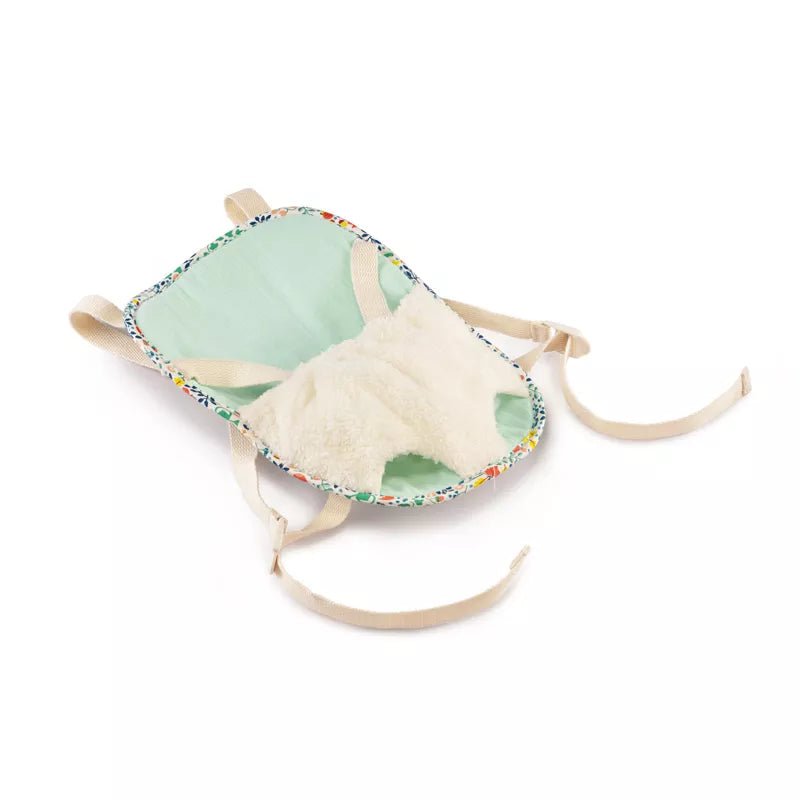 Mochila Portabebes (muñecas) - Flores Liberty - Casa de Fieras