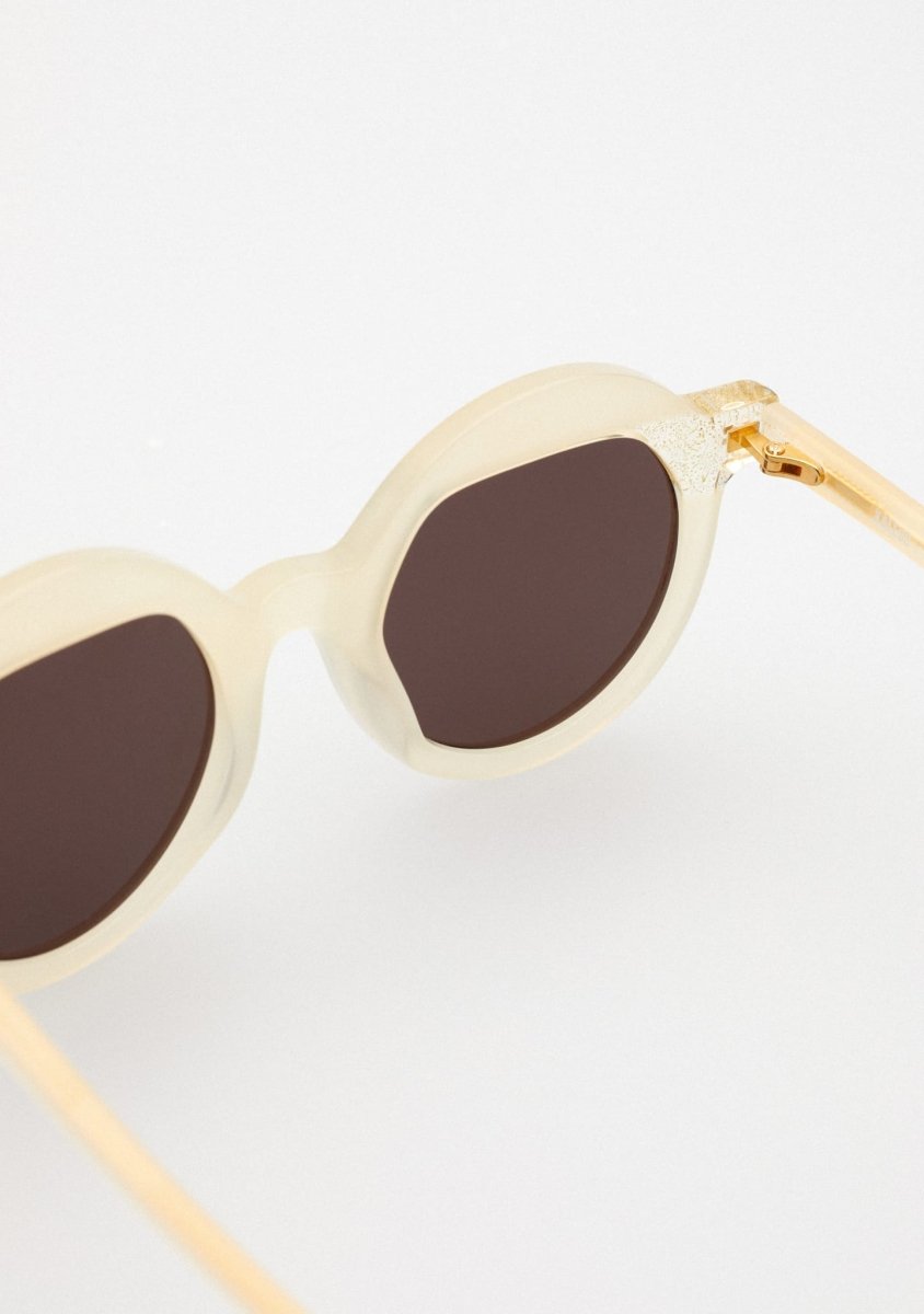 Modelo CREWE - Beige traslúcido + purpurina - Casa de Fieras