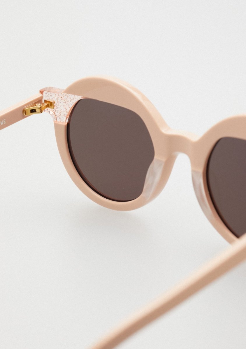 Modelo CREWE - Rosa claro + purpurina - Casa de Fieras