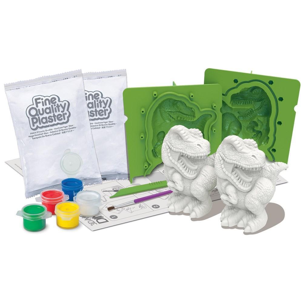 Moldea y pinta - Figuras 3D - Dinosaurios - Casa de Fieras