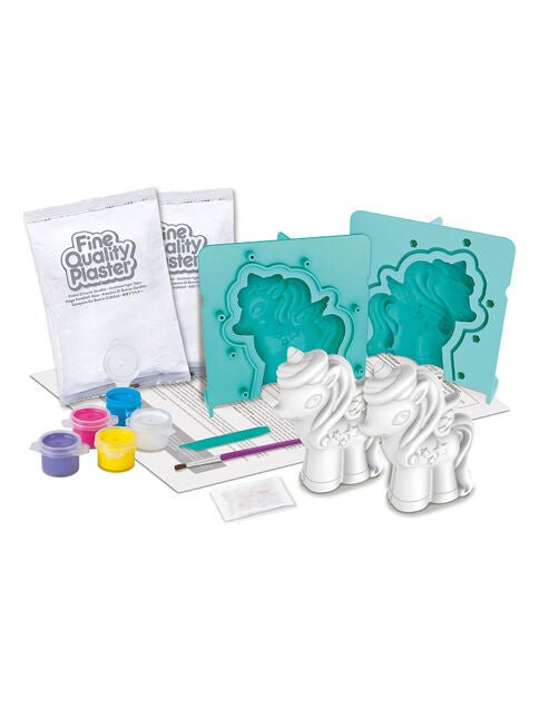 Moldea y pinta - Figuras 3D - Unicornios - Casa de Fieras