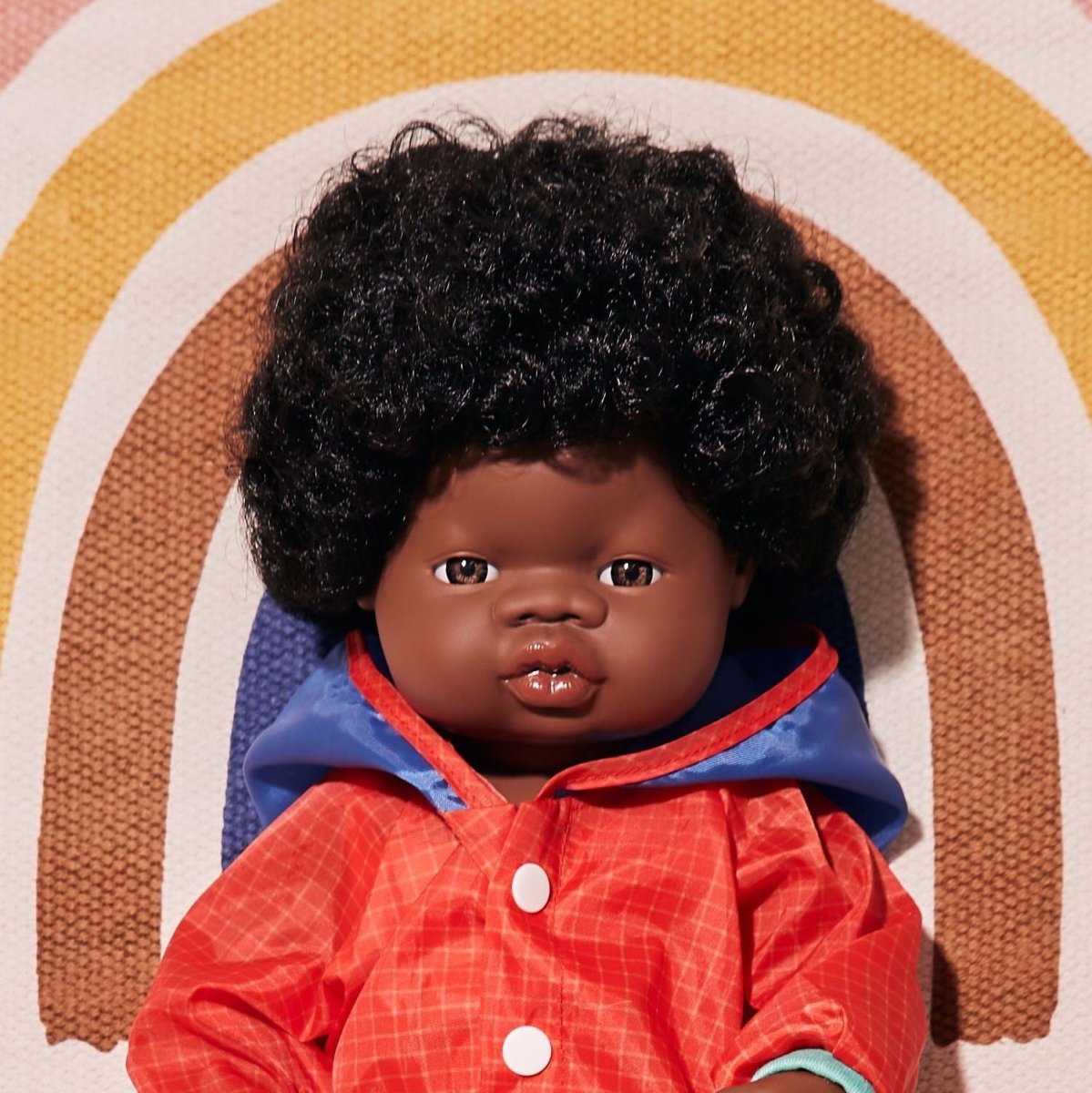Muñecos diversidad (G) - Africano (Niña) - Casa de Fieras