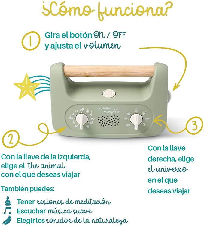 My Little Morphee - Meditaciones guiadas para niños - Casa de Fieras