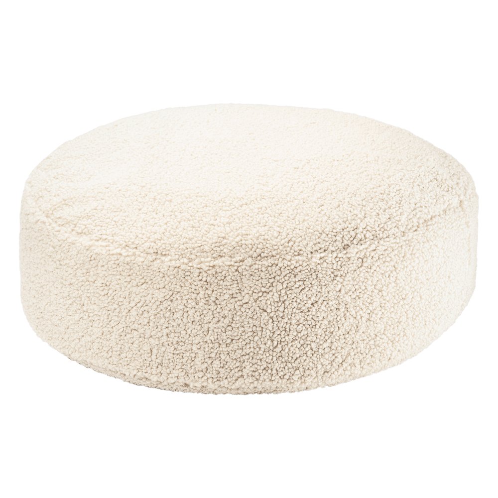 Ottoman - Teddy - Cream White - Casa de Fieras