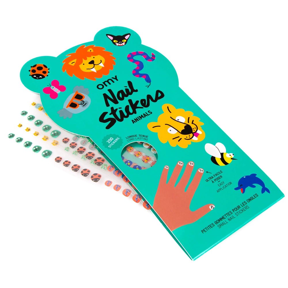 Pegatinas uñas - varios modelos - Casa de Fieras