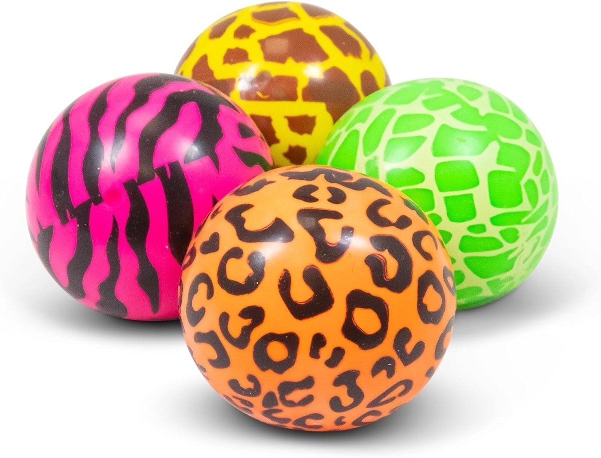 Pelota Antiestrés - Safari Neón (Varios colores) - Casa de Fieras