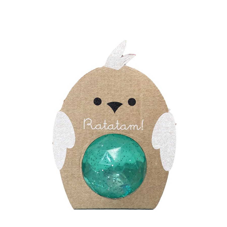 Pelota saltarina (42 mm) - Aqua - Casa de Fieras