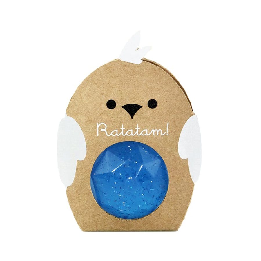Pelota saltarina (42 mm) - Azúl - Casa de Fieras