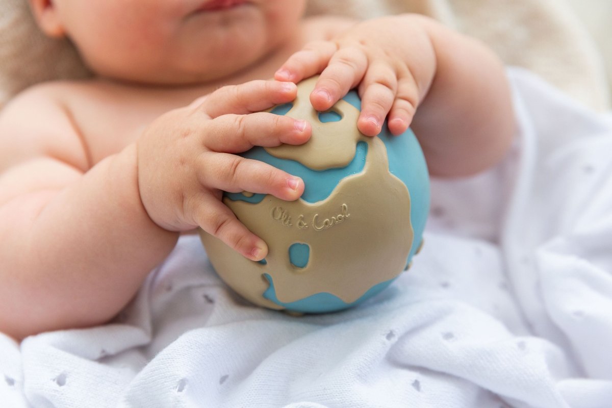 Pelota sensorial - Tierra - Earthy the world ball - Casa de Fieras