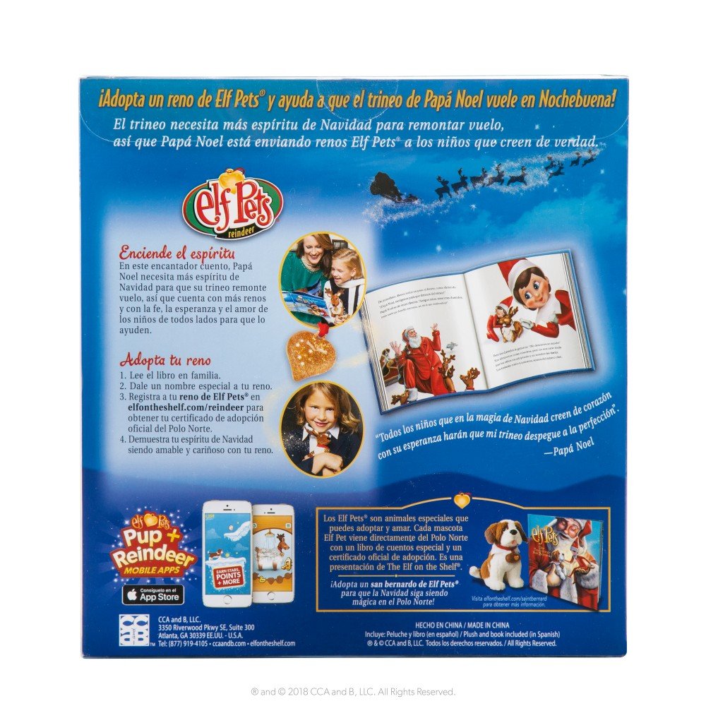 Peluche Reno + Cuento - Casa de Fieras