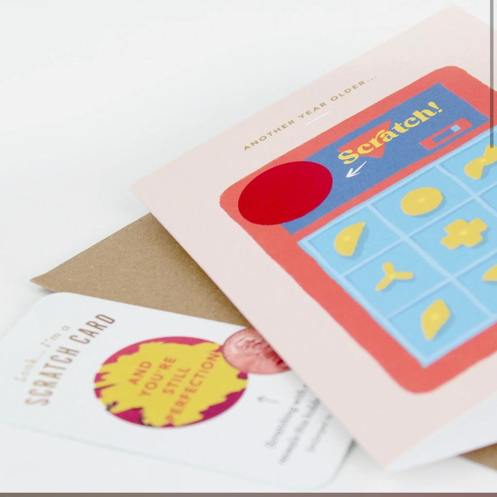 Perfecta tarjeta para RASCAR - Mensaje Oculto - Casa de Fieras