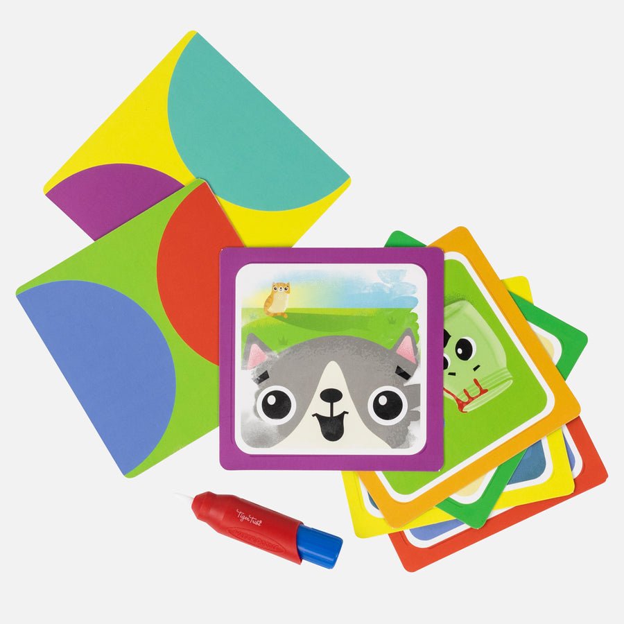 Pintura mágica - Opuestos - Casa de Fieras