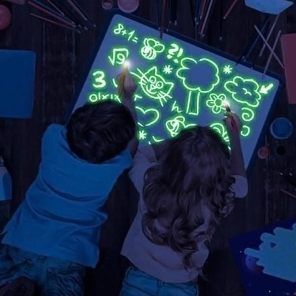 Pizarra Fluorescente - Casa de Fieras