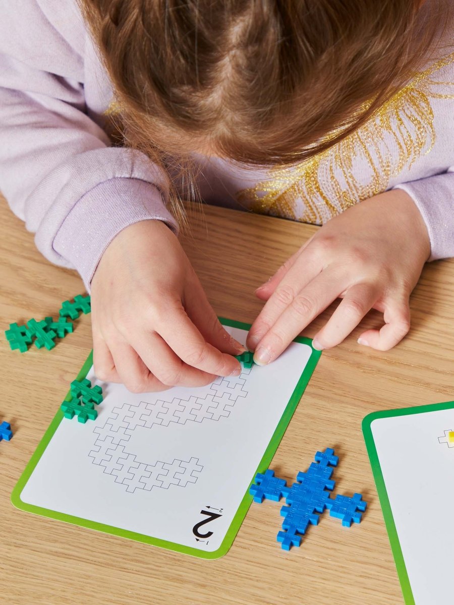 Plus Plus - Aprende a construir - ABC & 123 (600piezas) - Casa de Fieras