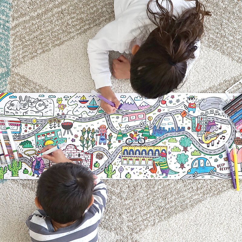 Póster desplegable (1,8 metros!!😱) - Universo alienígena loco - Casa de Fieras