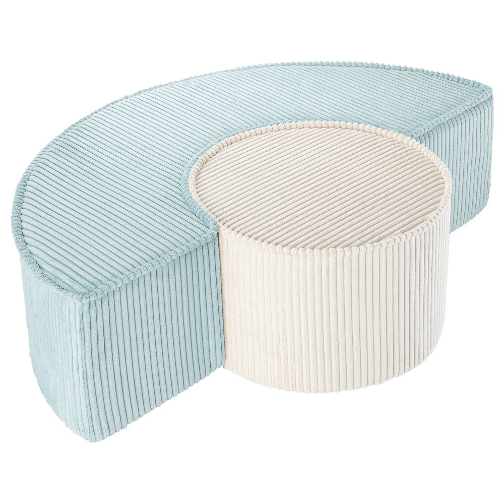 Pouffe Set - Pana - Peppermint Green - Casa de Fieras