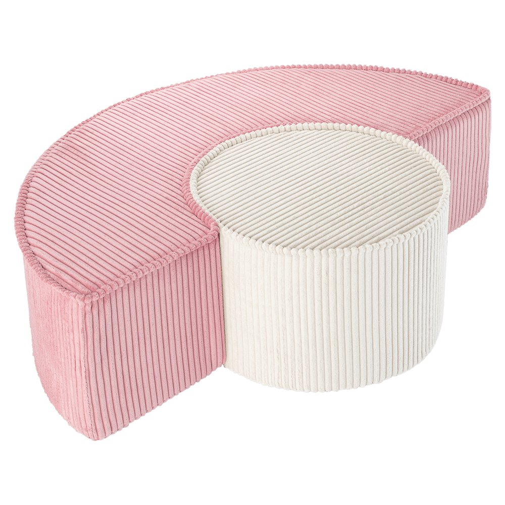 Pouffe Set - Pana - Pink Mousse - Casa de Fieras