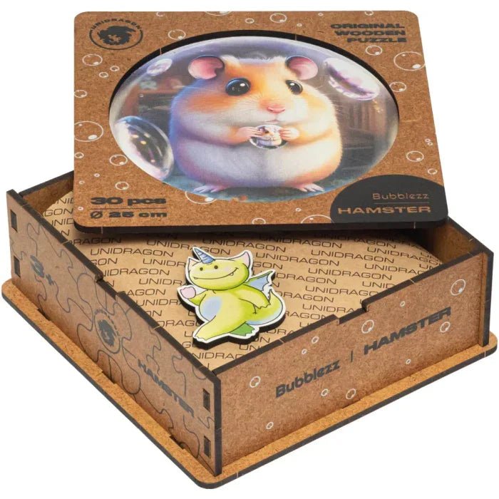 Puzzle de madera - Hamster (30 piezas) - Casa de Fieras