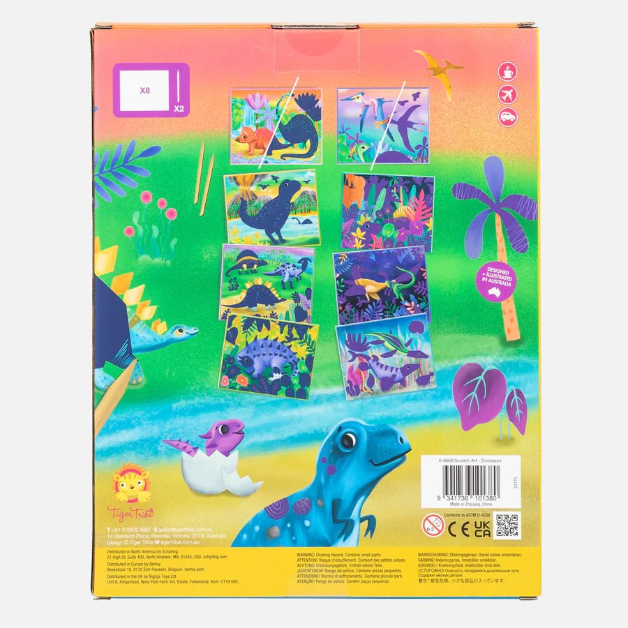 Rasca - Dinosaurios - Casa de Fieras