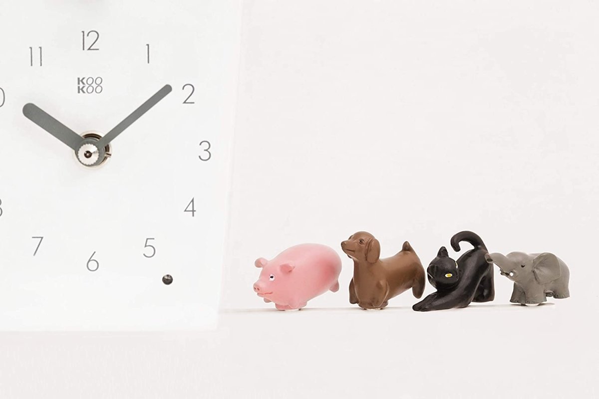 Reloj - Cucú animales intercambiables - Casa de Fieras