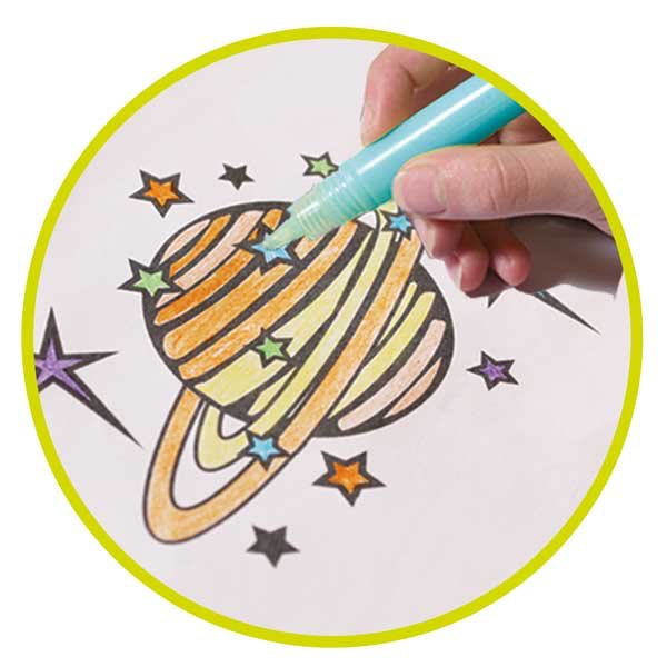 Rotuladores brillan en la oscuridad - Casa de Fieras