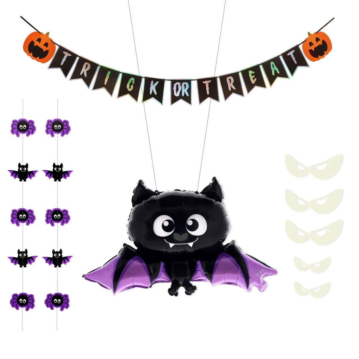 Set de decoración puertas Hallowen - Truco o Trato - Casa de Fieras