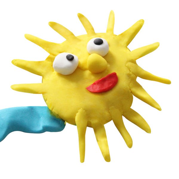 Set pasta de moldear - 10 colores - Casa de Fieras