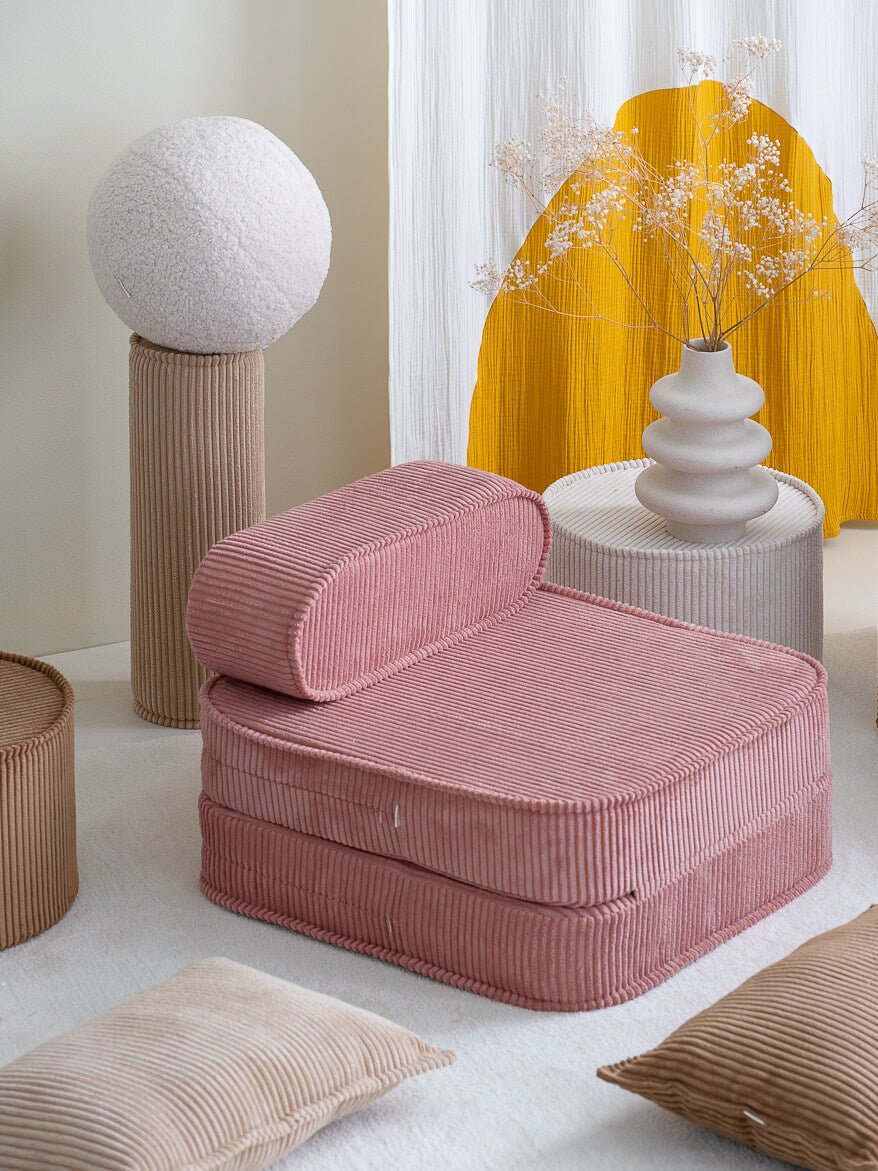 Sofá cama - Pana - Pink Mousse - Casa de Fieras