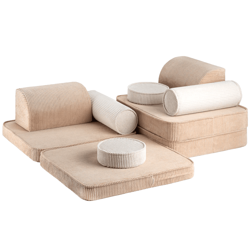 Sofá Playset - Pana - Brown Sugar - Casa de Fieras