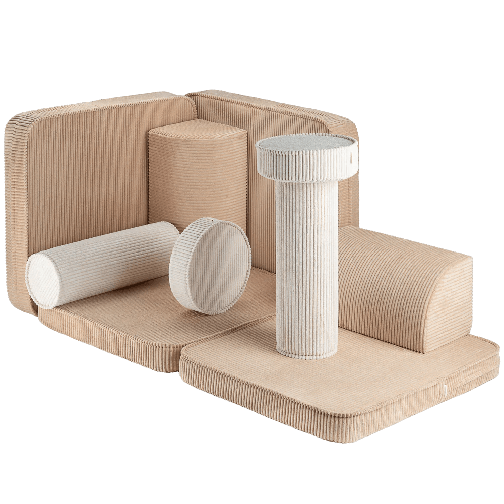 Sofá Playset - Pana - Brown Sugar - Casa de Fieras