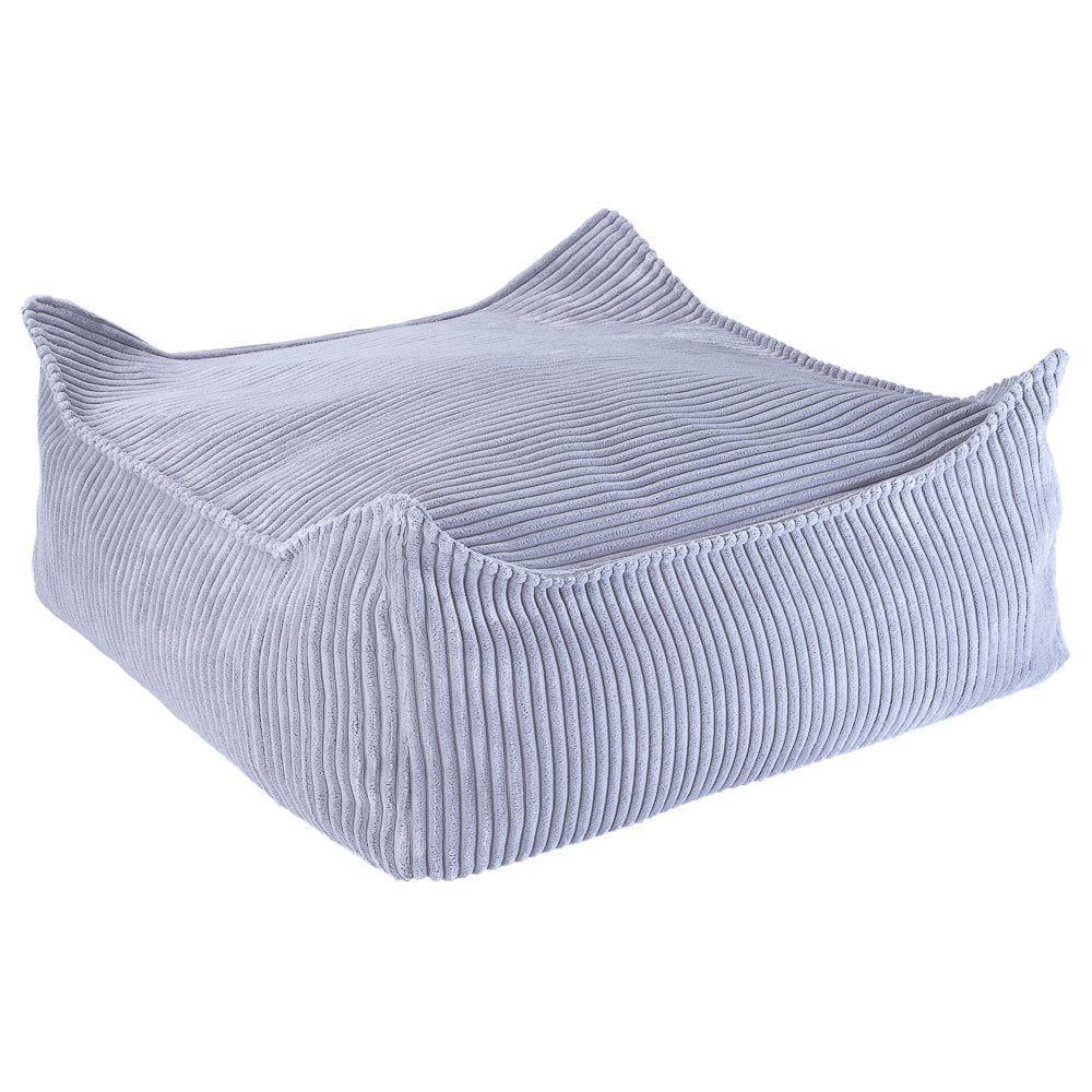 Square Ottoman - Pana - Blueberry Blue - Casa de Fieras