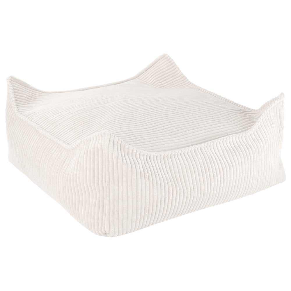 Square Ottoman - Pana - Marshmallow - Casa de Fieras