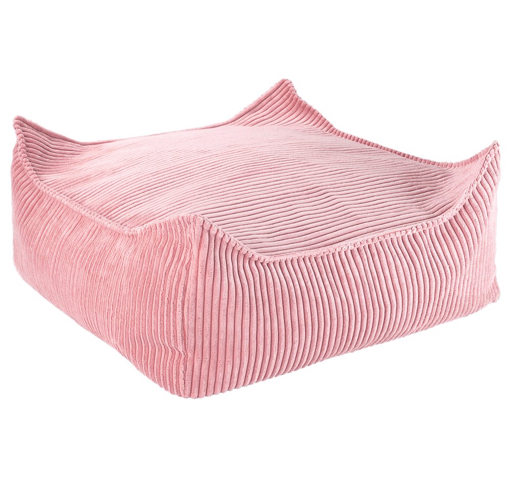 Square Ottoman - Pana - Pink Mousse - Casa de Fieras