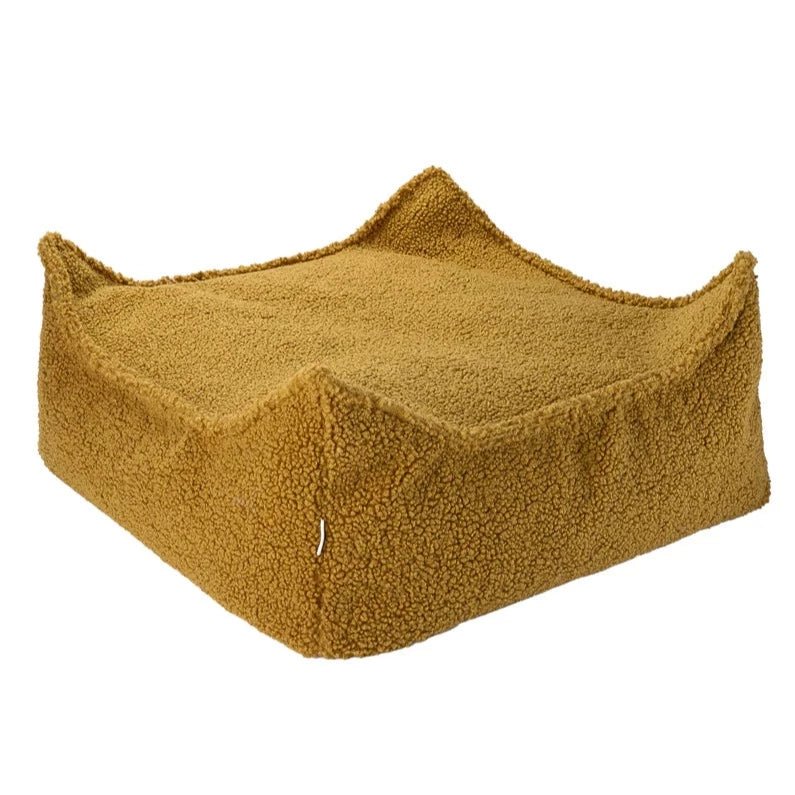 Square Ottoman - Teddy - Maple - Casa de Fieras