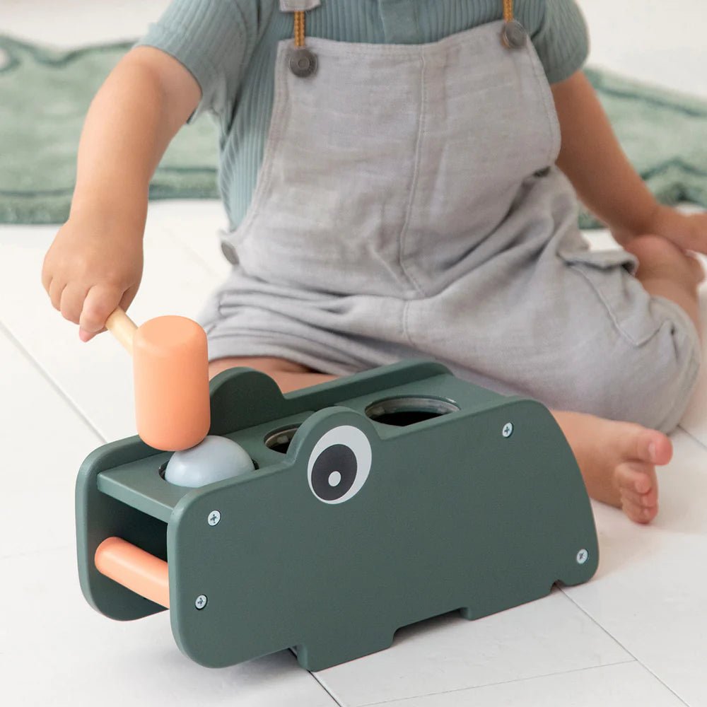 Tablero de Martillo - Cocodrilo Verde - Casa de Fieras