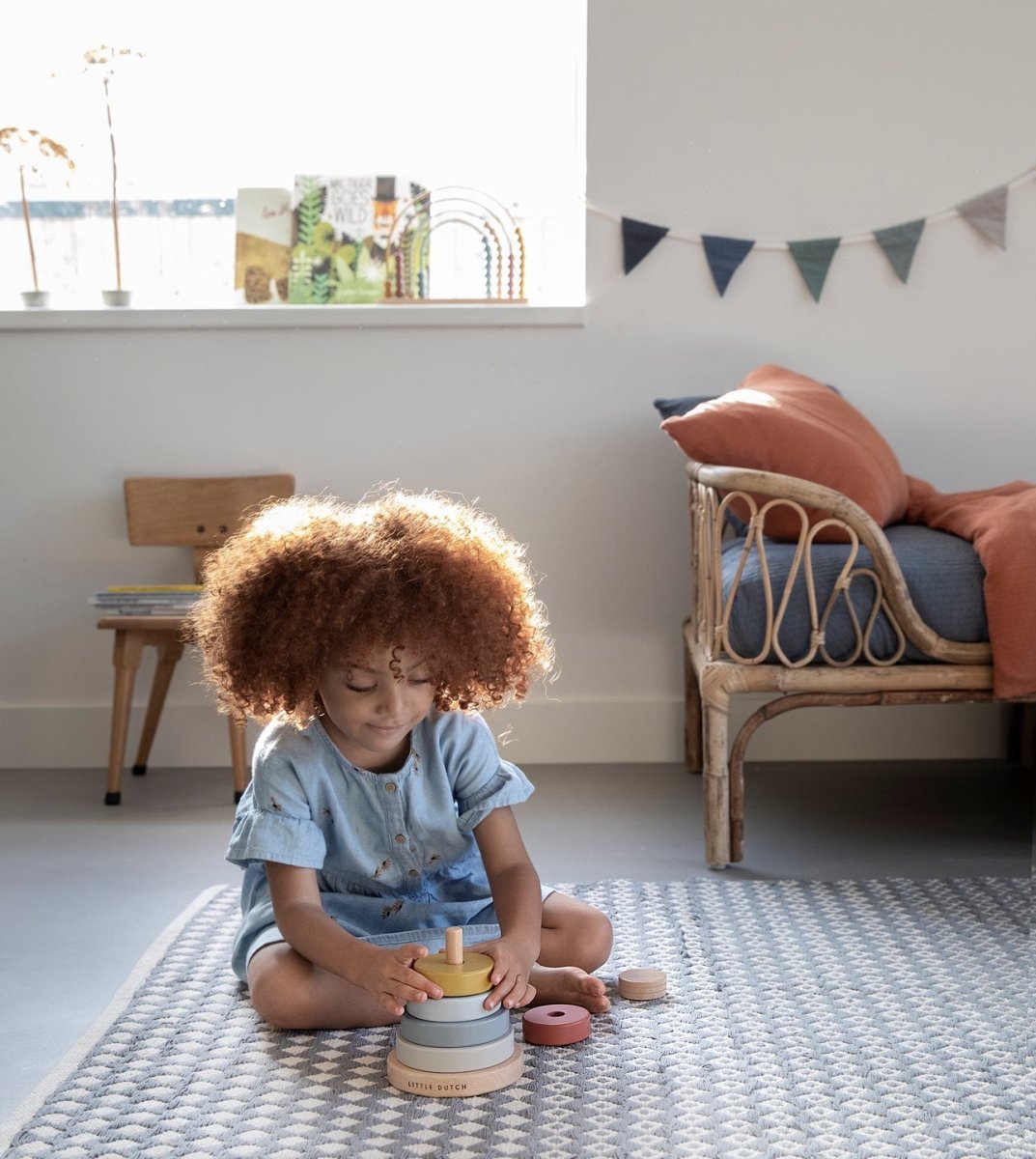 Torre de apilar - Colores tierra (+1 año) - Casa de Fieras