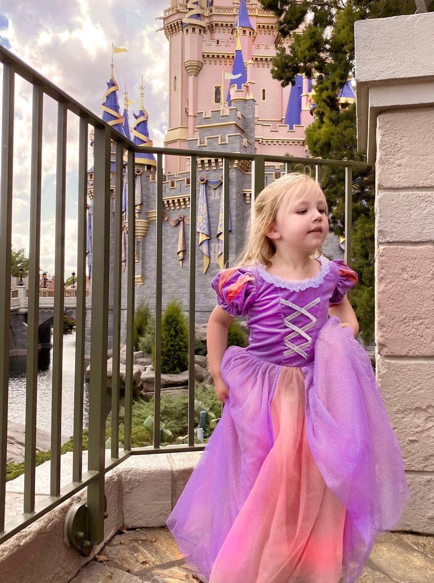 Vestido Princesa - Rapunzel - Casa de Fieras