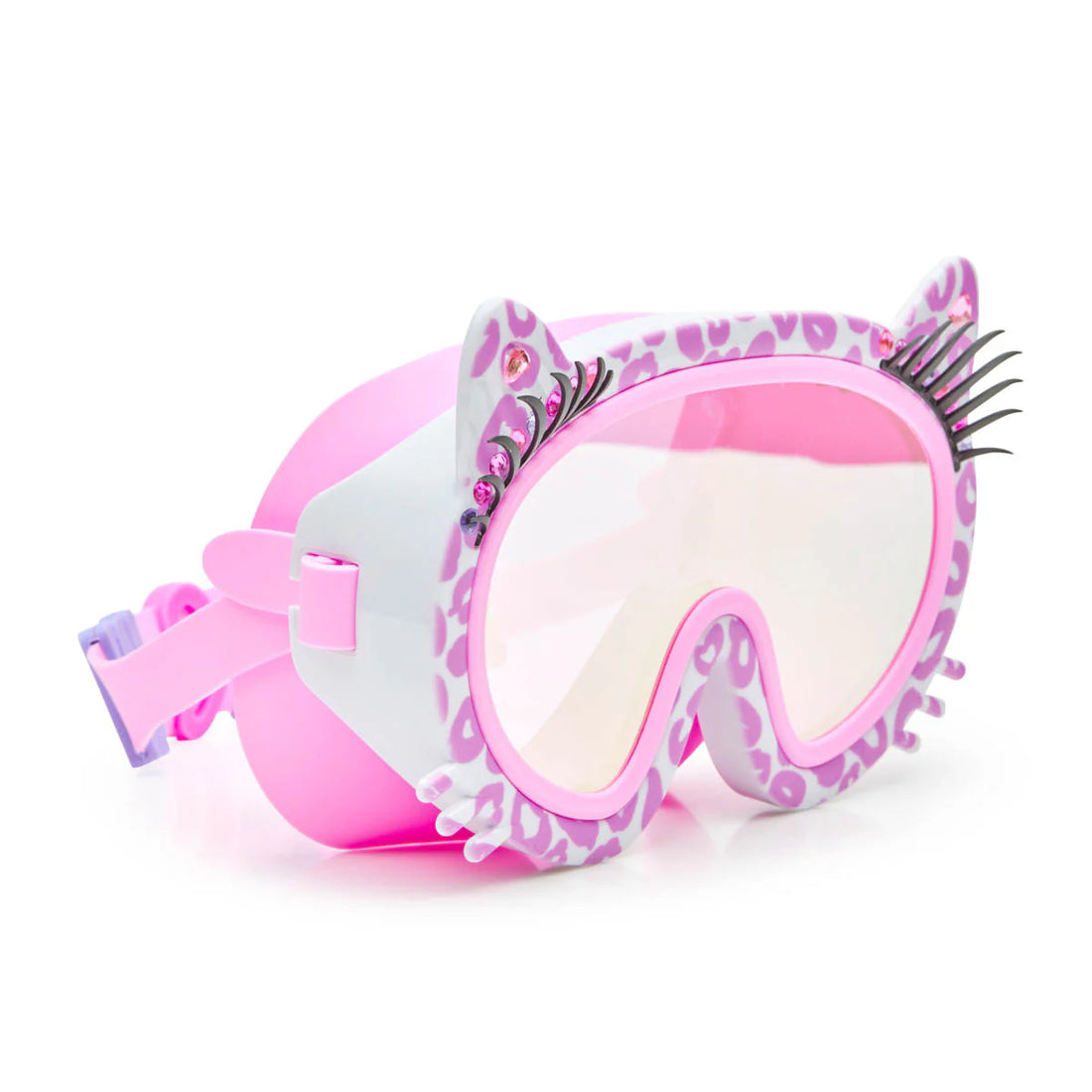 Gafas de natación - Gato Pestañas Rosa