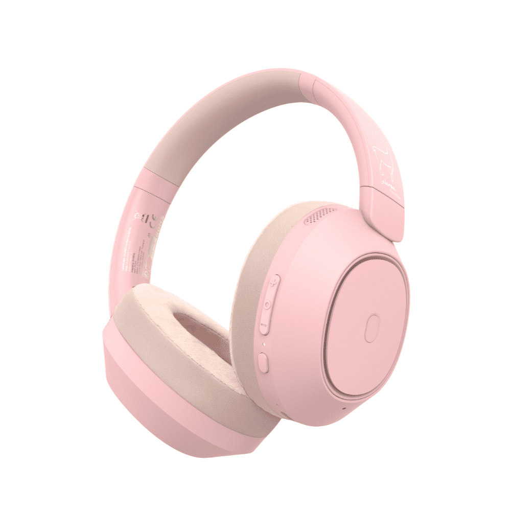 Auriculares - Con cancelación de sonido - Rosa