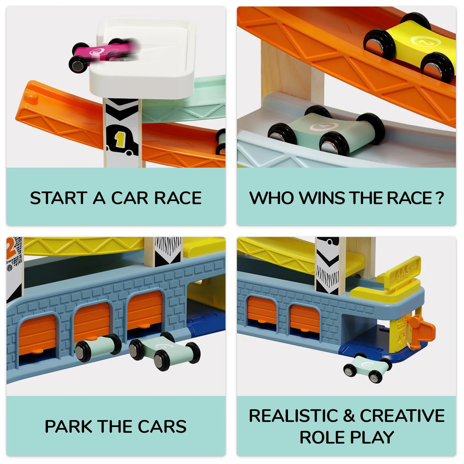 Pista de carrera de coches