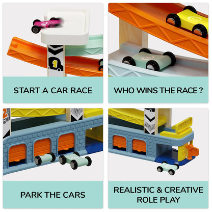 Pista de carrera de coches
