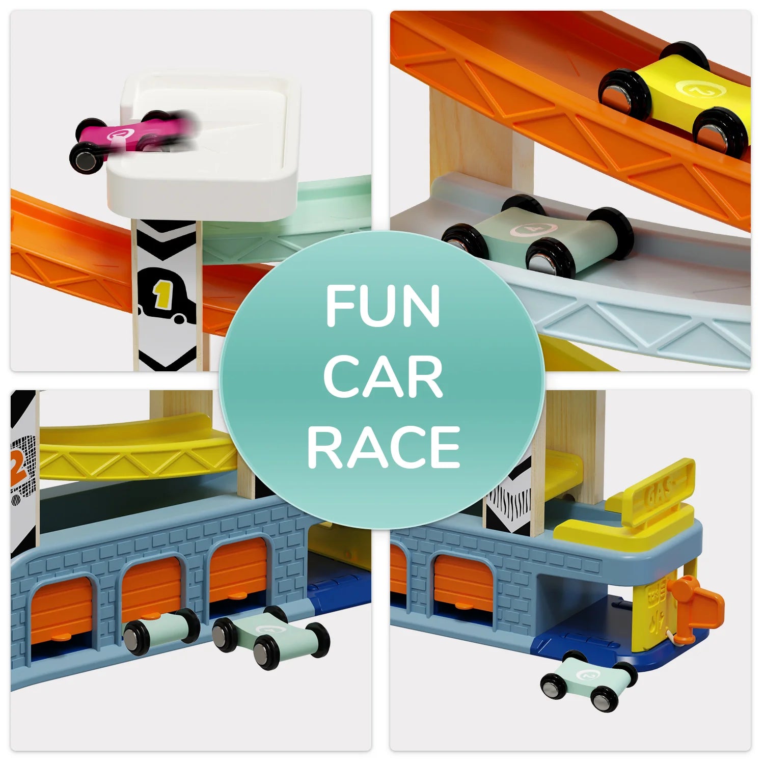 Pista de carrera de coches